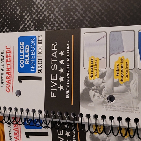 Five star notebook bundle 8 pieces - Picture 6 of 15